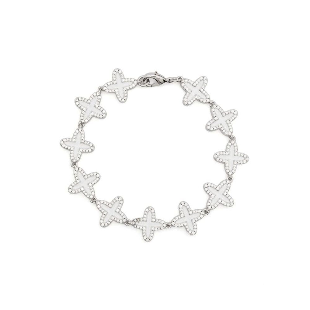 Darkai Silver Bracelets Men